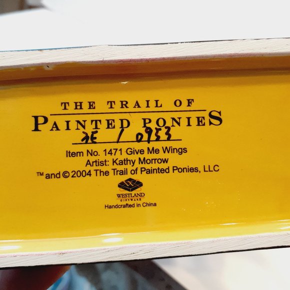 Trail of Painted Ponies Figurine “Give Me Wings” No Box No Story Card - Picture 5 of 7